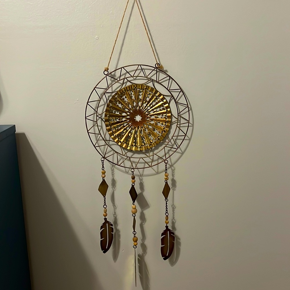 Gold wall decor